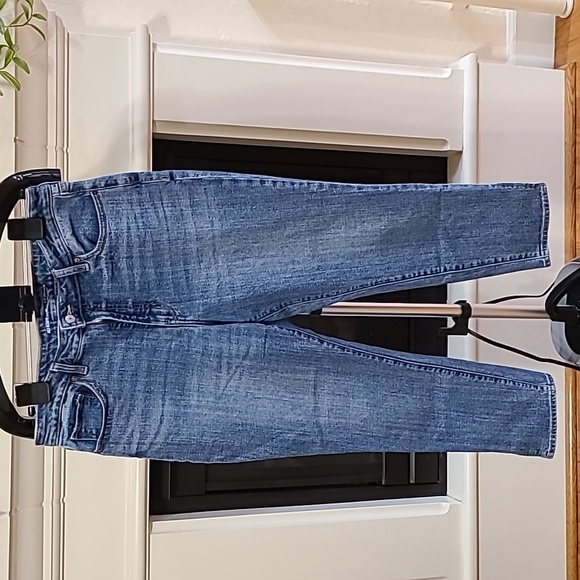 Old Navy Denim - OLD NAVY O.G. STRAIGHT HIGH RISE WOMENS BLUE JEANS SIZE 14